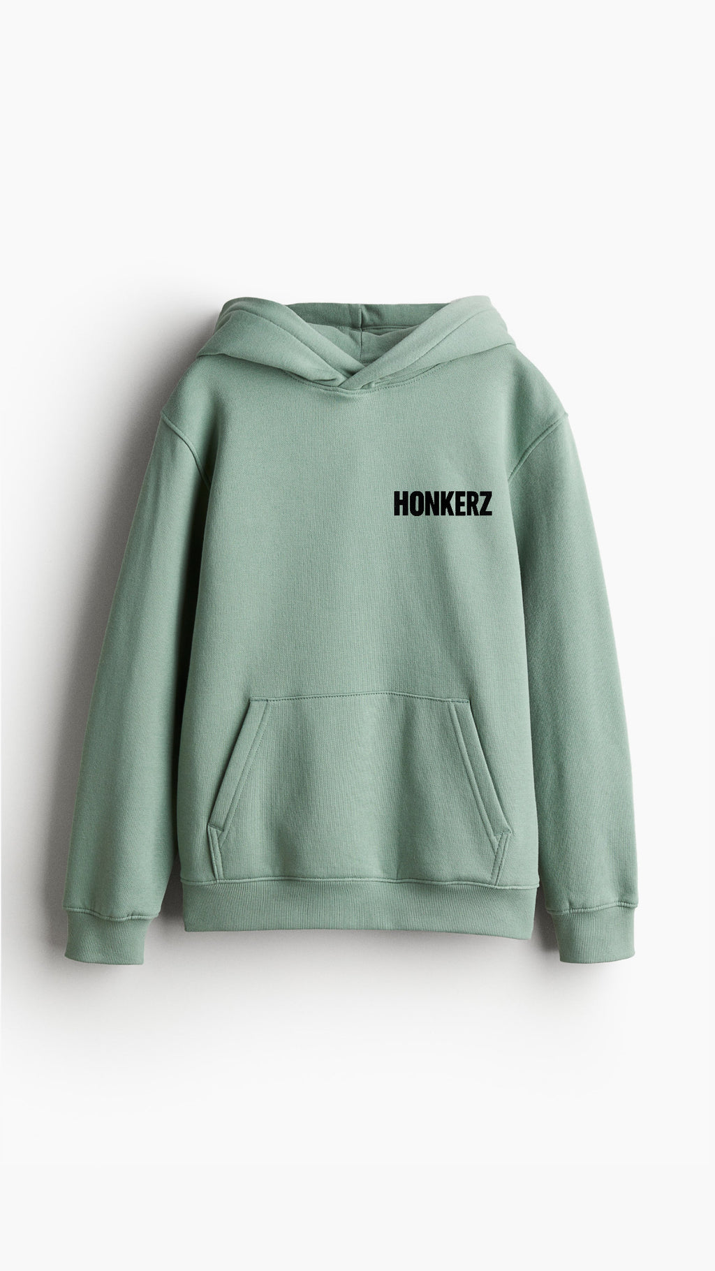 HONKERZ sage green hoodie