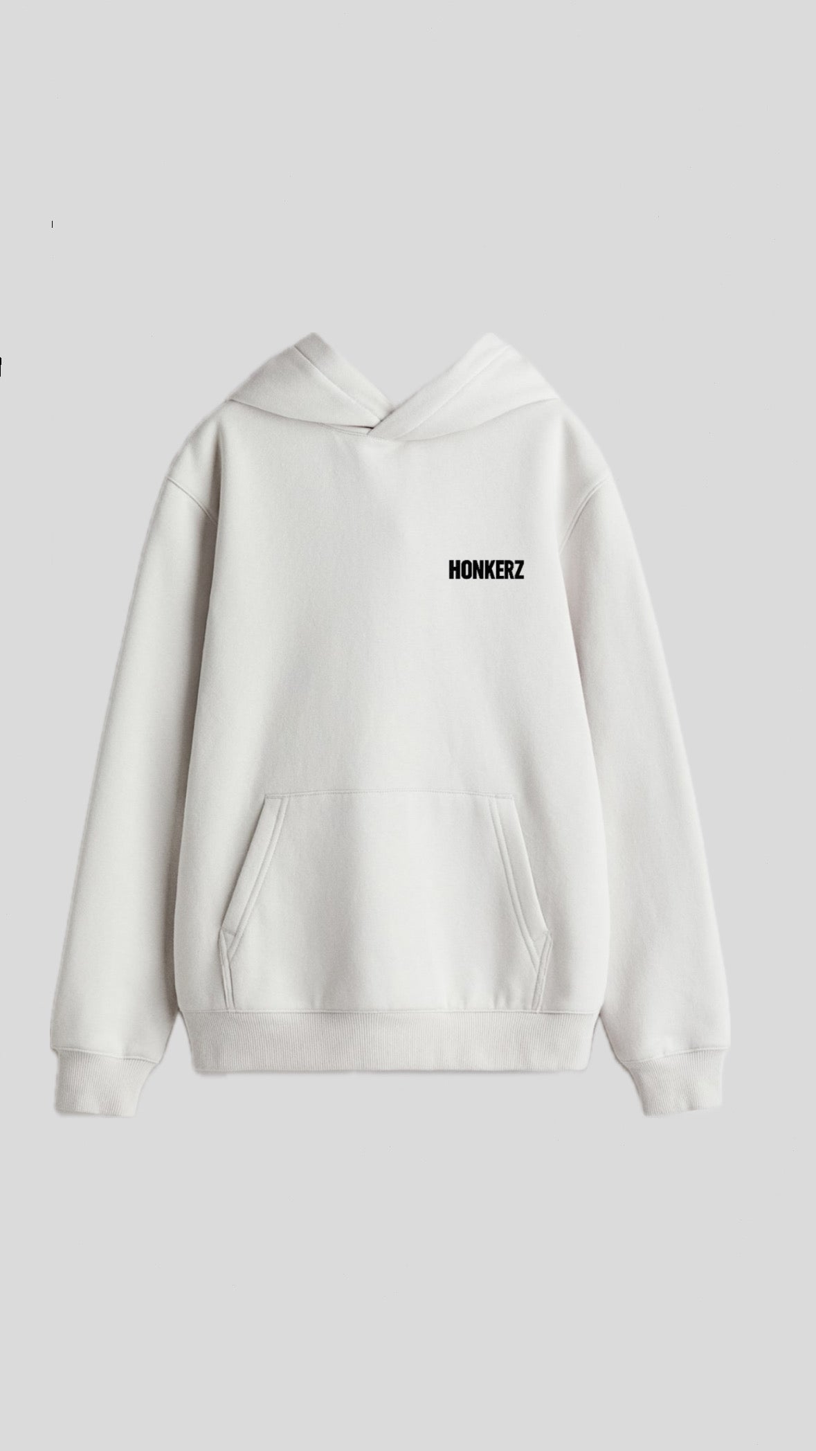 HONKERZ white hoodie