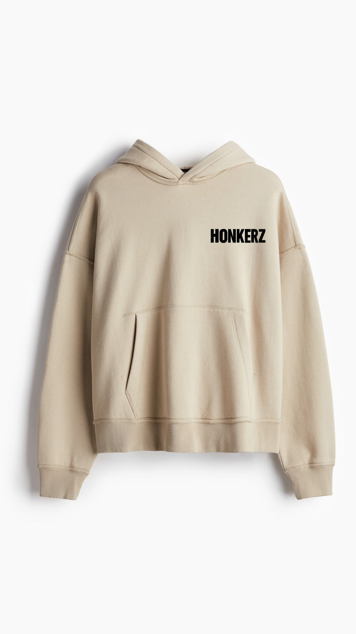 HONKERZ beige hoodie