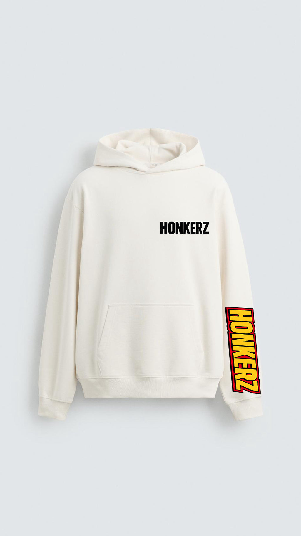 HONKERZ Off white marvel hoodie