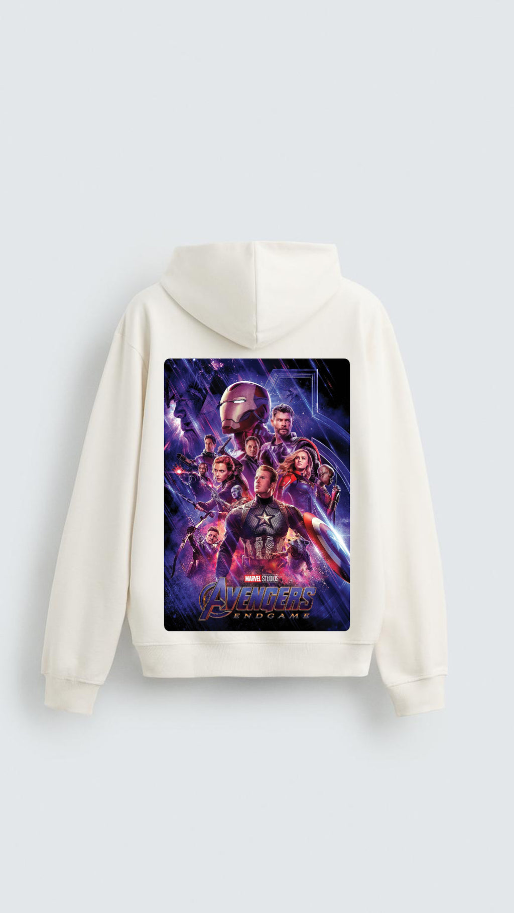 HONKERZ Off white marvel hoodie