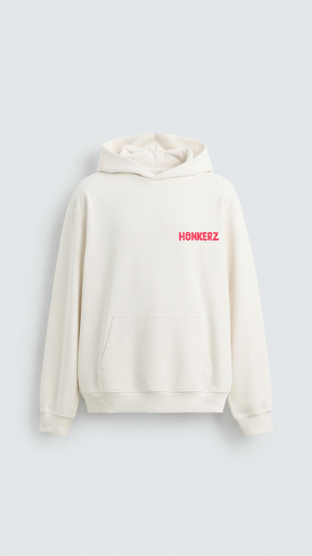 HONKERZ kiss font hoodie